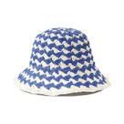 Chapéu Balde de Palha para Verão - Proteção UV, Crochê, Viseira Solar, Boné de Praia Feminino