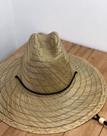 Chapéu Bambu Natural Praia Sol Surf Saída Unissex Ajustável