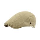 Chapéu Beret De Verão Respirável Em Cor Sólida Estilo Britânico Para Homens E Mulheres Com Proteção