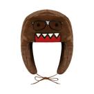 Chapéu Bomber Tricotado Com Bordado De Domo Kun, Quente E À Prova De Vento, Estilo Hip Hop Casual E