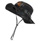Chapéu Boonie KastKing Sol Armis UPF 50 com proteção solar preto