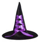 Chapeu Bruxa Veludo Fantasia Halloween Dia Das Bruxas Chapeu Bruxa Veludo Fantasia Halloween Dia Das Bruxas