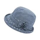Chapéu Bucket Casual De Tecido Para Idosos, Proteção Solar, Fino, Moda Primavera/Outono/Verão