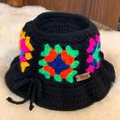 Chapéu bucket crochê Chapéu bucket crochê