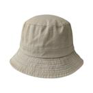 Chapéu Bucket De Algodão Coreano plus Size Com Efeito Lavado Para Homens, Chapéu De Sol 64cm