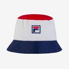 Chapéu Bucket Fila Classic Branco Azul Vermelho Chapéu Bucket Fila Classic Branco Azul Vermelho
