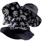 Chapéu Bucket Hat Dupla Face Boné Balde 2 Em 1 Tropical