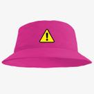 Chapéu Bucket Hat Estampado Aviso Chapéu Bucket Hat Estampado Aviso