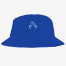 Chapéu Bucket Hat Estampado Fogo