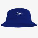 Chapéu Bucket Hat Estampado Love