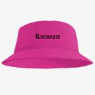 Chapéu Bucket Hat Estampado Rap