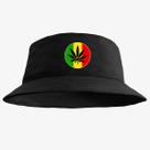Chapéu Bucket Hat Estampado Reggae
