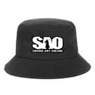 Chapéu Bucket Hat Swords Online Anime Sun Fisherman para adultos