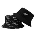 Chapéu Bucket Hat Thug Life Outlaw Estilo Hip Hop Dupla Face Luke Sports