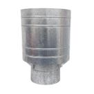 Chapéu Canhão Sputnik P/ Duto 10 Polegadas Galvanizado