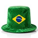 Chapéu Cartola Brasil Para Torcedores Copa Do Mundo 2026 Para Adultos