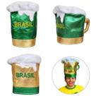 Chapéu Cartola Caneca Chopp Brasil Copa Do Mundo 2026