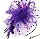 Chapéu Casquete Roxo, Madrinhas , Chá, Festas, muito elegante.