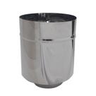 Chapéu Chaminé Canhão Sputinik Inox 150mm - Volpato, Tamanho: 150mm