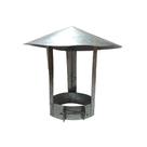 Chapéu Chaminé Galvanizado Fixo 200mm - Volpato, Tamanho: 200mm Chapéu Chaminé Galvanizado Fixo 200mm - Volpato, Tamanho: 200mm