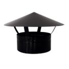 Chapéu Chinês 11 Polegadas Chaminé Churrasqueira Preto Fo