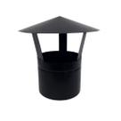 Chapéu Chinês 6 Polegadas Preto, Chaminé Forno Fogão Lar Chapéu Chinês 6 Polegadas Preto, Chaminé Forno Fogão Lar