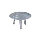 Chapéu Chines Fixo Galvanizado para Chaminé