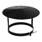 Chapéu Chinês Para Chaminé 20 Cm Em Aço Carbono Resistente