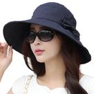 Chapéu Comhats Summer Wide Brim Dobrável Navy XL