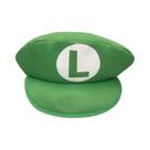 Chapéu Cosplay Super Luigi Bros Para Adultos, Boné Vermelho E Verde, Acessório De Fantasia Para