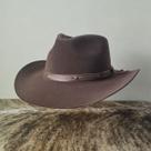 Chapéu Country Aba 8 Veludo Unissex Gustavo Lima Rodeio