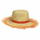 Chapéu Country Caipirinha Infantil Feminino C/Renda Colorida