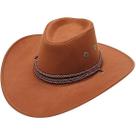 Chapéu country cowboy australiano camurça qualidade premium