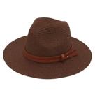 Chapéu Country Fedora , Panamá Em Formato Macio , Verão , Feminino , Aba Larga , Praia , Sol