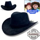 Chapeu Country Infantil Cowboy Menino Menina Criança Peão Boiadeira Vaqueiro Festa Barretos