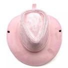 Chapéu Country Infantil Unissex Rosa Claro, Preto ou Marrom para Festas, Rodeios e Estilo Cowboy