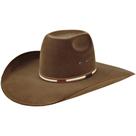 Chapéu Country Marrom Feltro Estilo Biplay Copa Alta Aba 13 Chapéu Country Marrom Feltro Estilo Biplay Copa Alta Aba 13