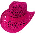 Chapéu Country Rosa Sertanejo Rodeio Shows Peão Cowboy Moda Boho