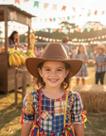 Chapéu Cowboy Country Infantil Rodeio Peão Festa Junina Chapéu Cowboy Country Infantil Rodeio Peão Festa Junina