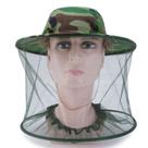 Chapéu De Abelha Protetor Para Apicultor Camping Ou Pesca