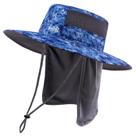 Chapéu de balde BASSDASH UPF 50+ para pesca solar resistente à água