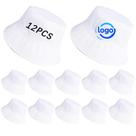Chapéu de balde DASSNANE White Sublimation Blank 12 unidades Chapéu de balde DASSNANE White Sublimation Blank 12 unidades