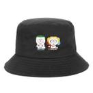 Chapéu de balde Harleys Quinns Anime Unissex Casual Beach Fisherma