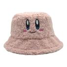 Chapéu de balde Kirbys Anime unissex casual Beach Sun 58-60 cm