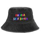 Chapéu de balde Mananas Seras Bonitos Anime Unissex Jeans 58-60cm