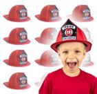 Chapéu de bombeiro Better Choice Costumes em papel moldado para crianças