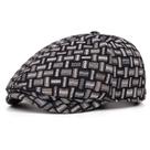 Chapéu de boné plano para homens ajustável estilo Gatsby Newsboy