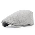 Chapéu de boné plano para homens cinza leve, estilo Gatsby Newsboy Chapéu de boné plano para homens cinza leve, estilo Gatsby Newsboy