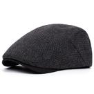 Chapéu de boné plano para homens Gatsby Newsboy Ivy Cabbie de algodão leve