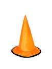Chapéu De Bruxa Adulto Laranja - Fantasia Halloween Chapéu De Bruxa Adulto Laranja - Fantasia Halloween